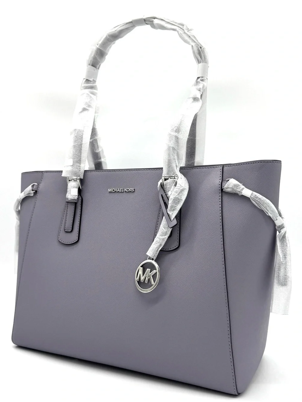 Michael Kors Voyager Large Leather Tote Bag - Lilac